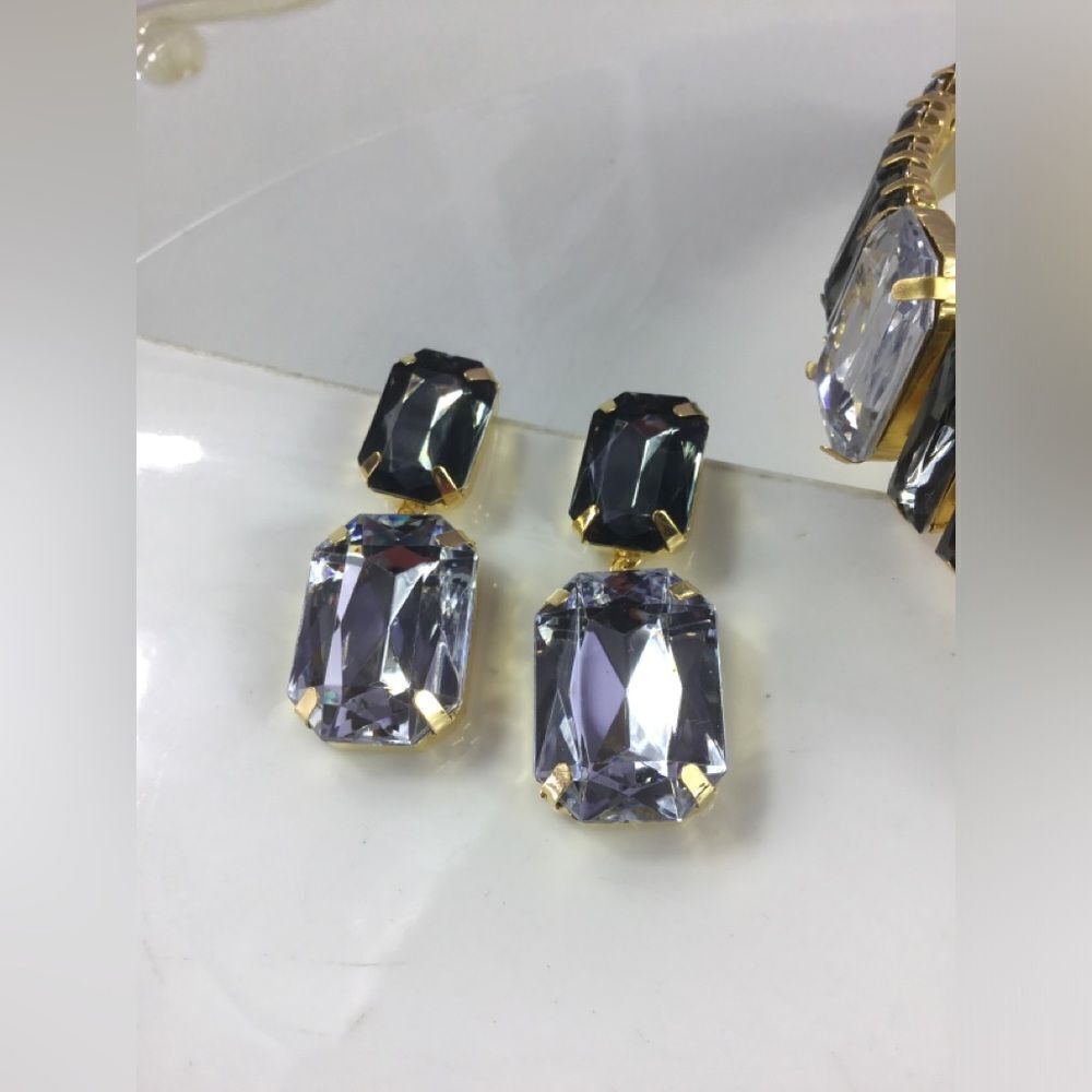 Elegant Gold and Silver-Toned Women's Jewelry Set